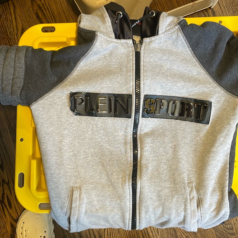 Philpp plein sport men’s zip up size medium made in Italy